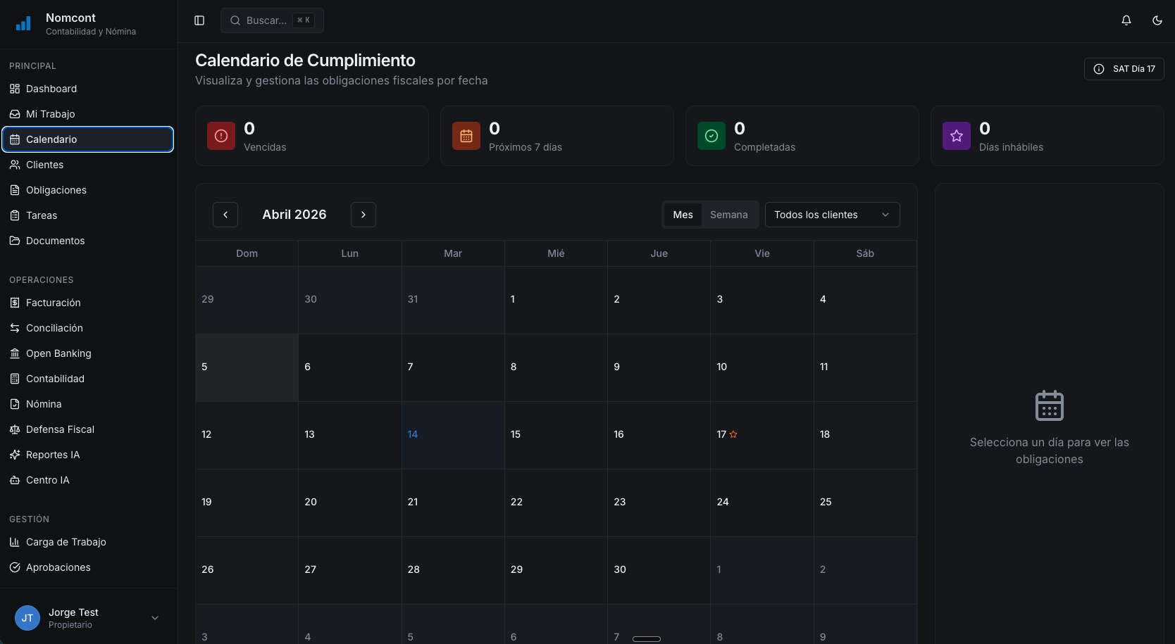 Nomcont — Transactions